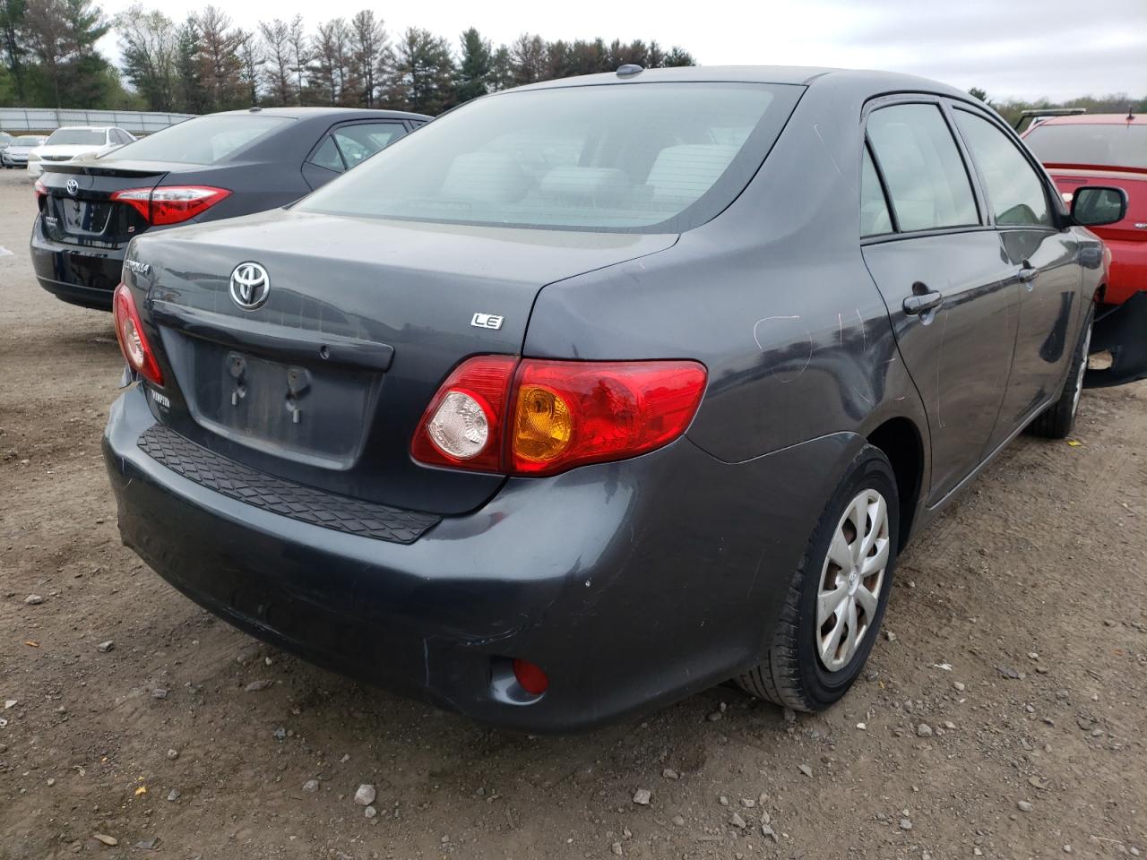 Photo 4 from auction – 2009 TOYOTA COROLLA BA with VIN 2T1BU40E59C154237