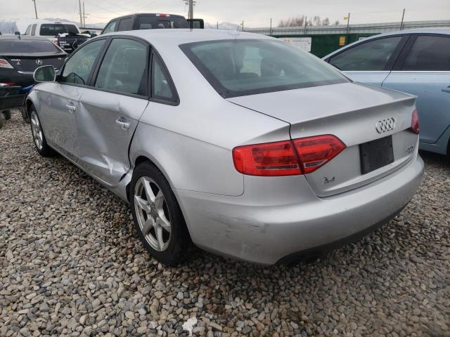 Photo 3 from auction – 2009 AUDI A4 2.0T QU with VIN WAULF78K49A057980