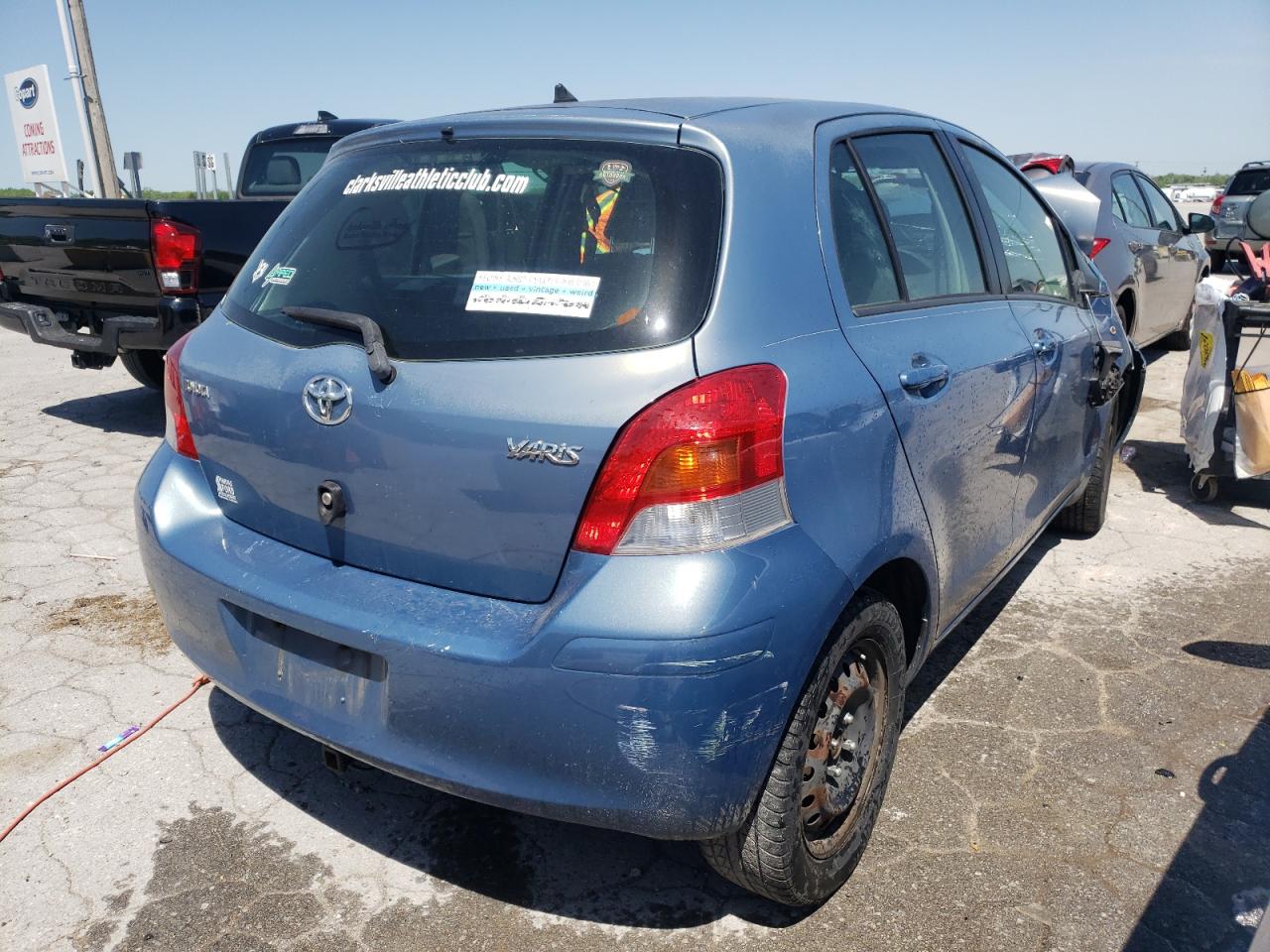 Photo 4 from auction – 2010 TOYOTA YARIS with VIN JTDKT4K33A5282203