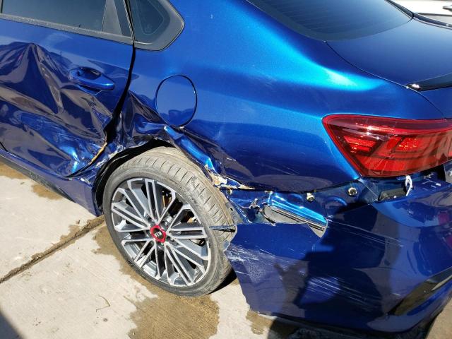 Photo 9 from auction – 2021 KIA FORTE GT with VIN 3KPF44AC5ME397846