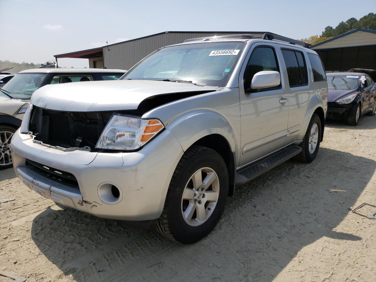 Photo 2 from auction – 2008 NISSAN PATHFINDER with VIN 5N1AR18B38C608106