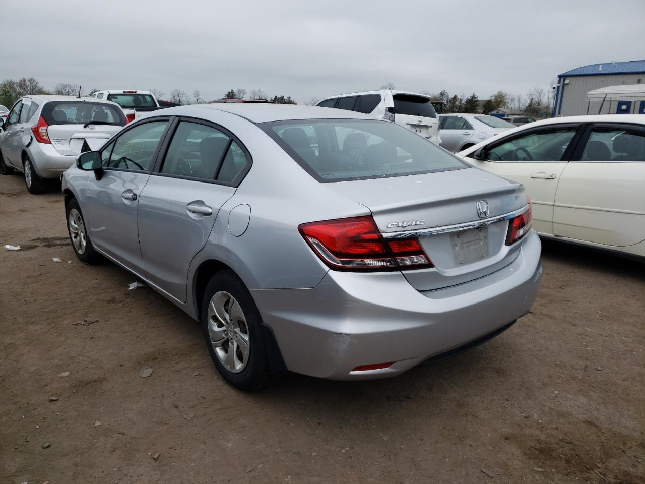Photo 3 from auction – 2014 HONDA CIVIC LX with VIN 2HGFB2F53EH558366