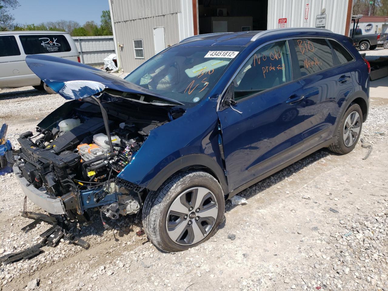 Photo 2 from auction – 2019 KIA NIRO FE with VIN KNDCB3LC7K5306911
