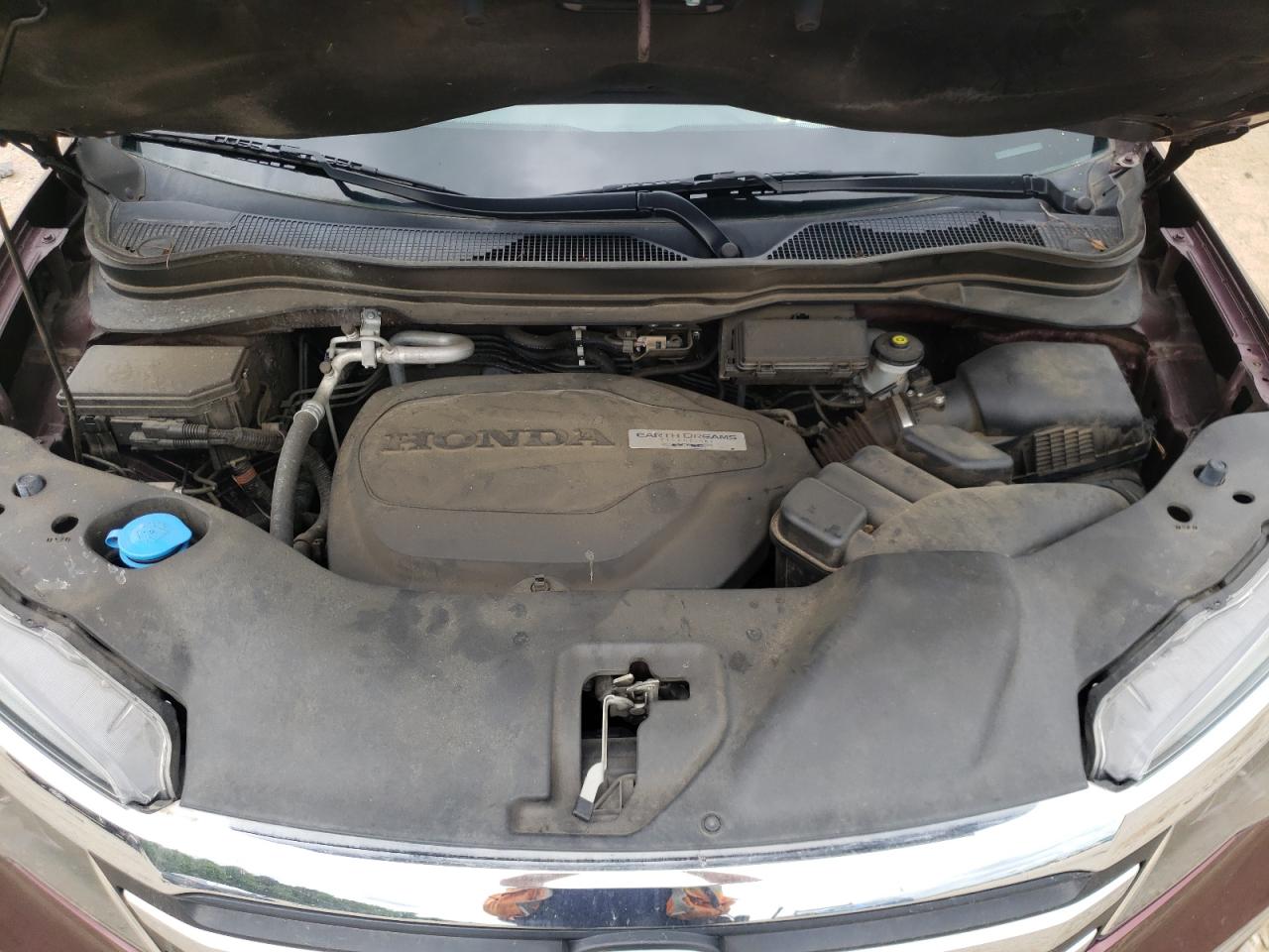 Photo 7 from auction – 2016 HONDA PILOT EXL with VIN 5FNYF5H81GB020326