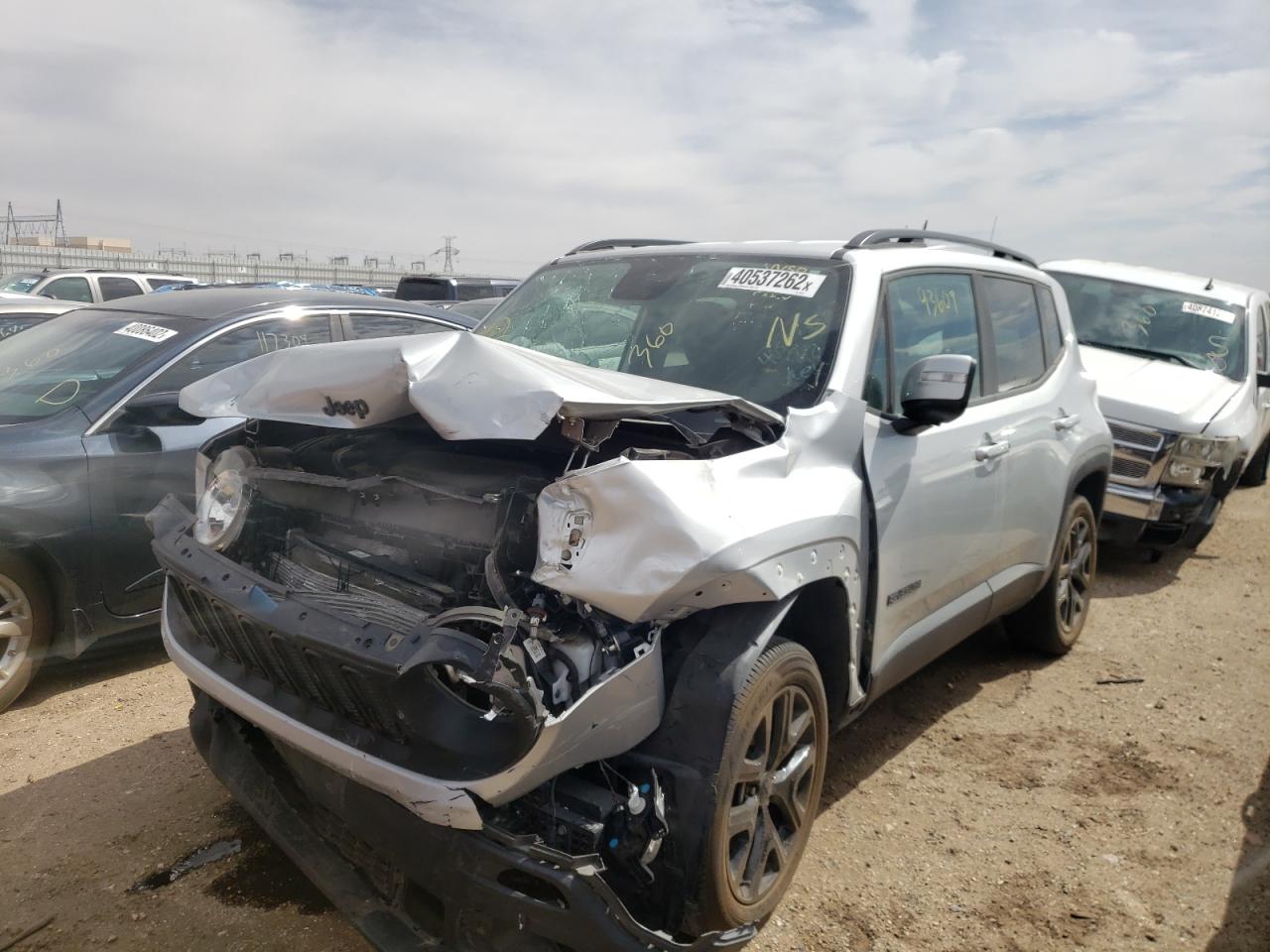 Photo 2 from auction – 2018 JEEP RENEGADE L with VIN ZACCJBBB1JPH88626