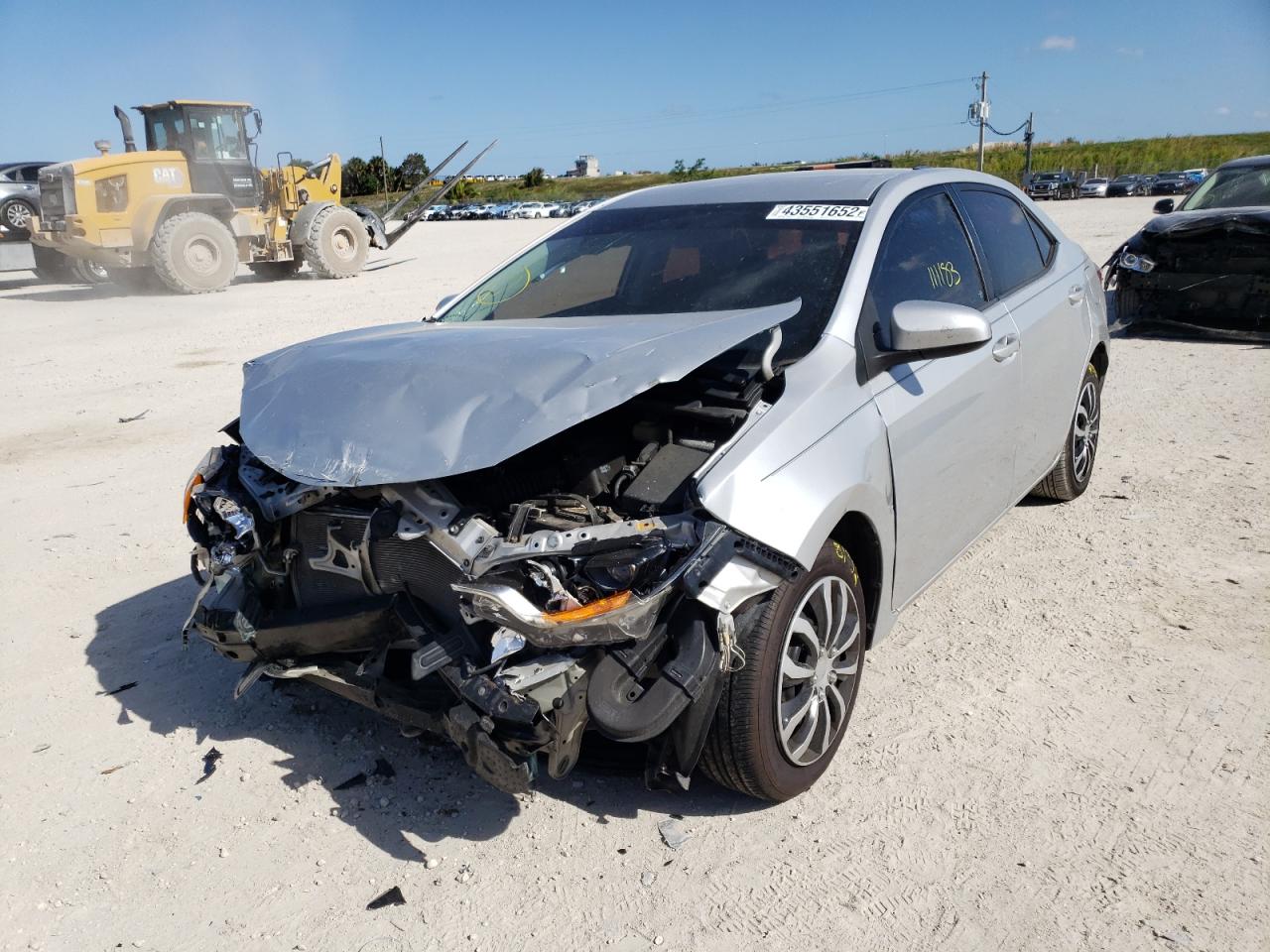 Photo 2 from auction – 2016 TOYOTA COROLLA L with VIN 5YFBURHE5GP557486