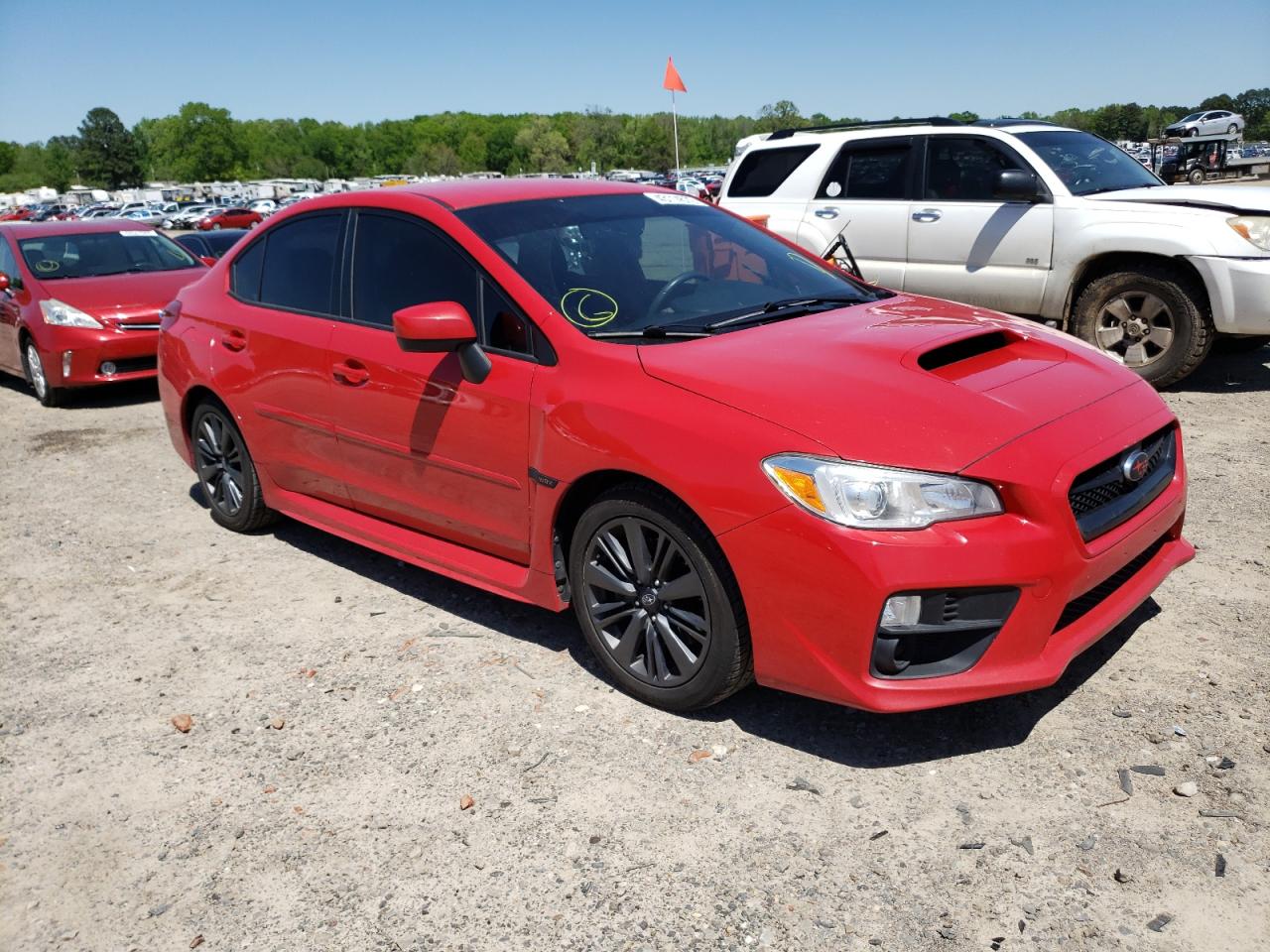 SUBARU WRX 2017 with VIN JF1VA1B64H9837986 - Photo from auction