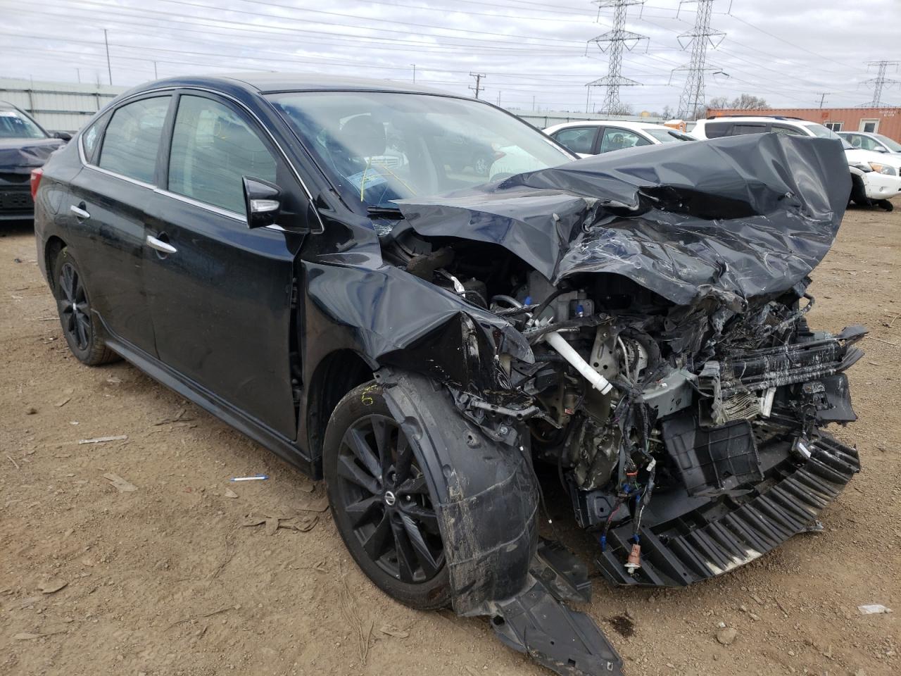 Photo 1 from auction – 2018 NISSAN SENTRA S with VIN 3N1AB7AP3JY237465