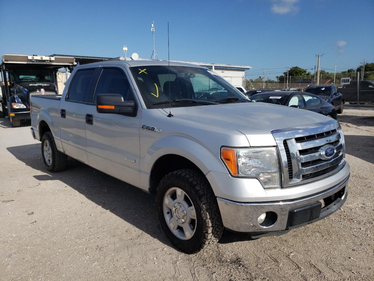 FORD F150 SUPER 2012 with VIN 1FTFW1CT7CKD33034 - Photo from auction