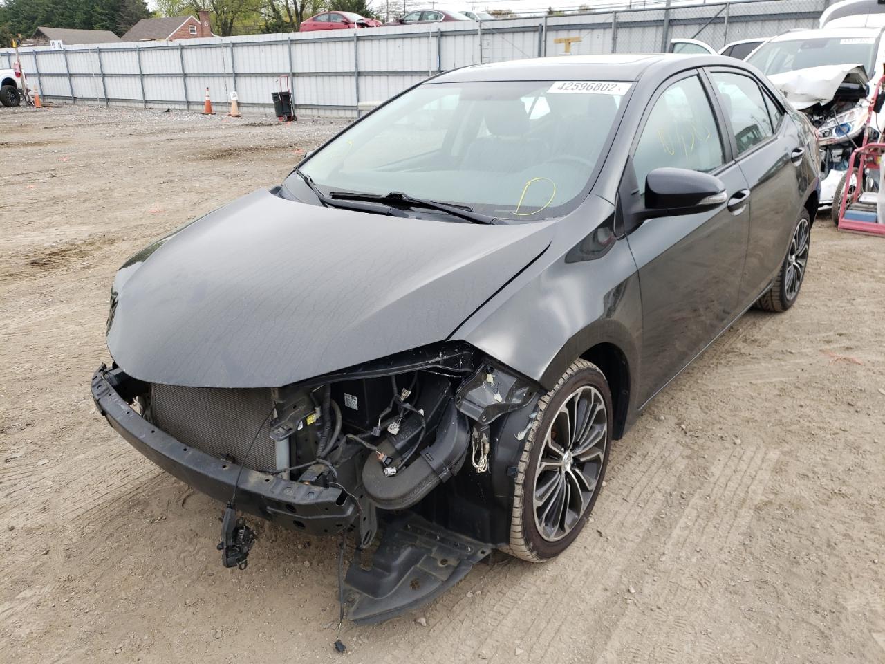 Photo 2 from auction – 2016 TOYOTA COROLLA L with VIN 2T1BURHE9GC488334
