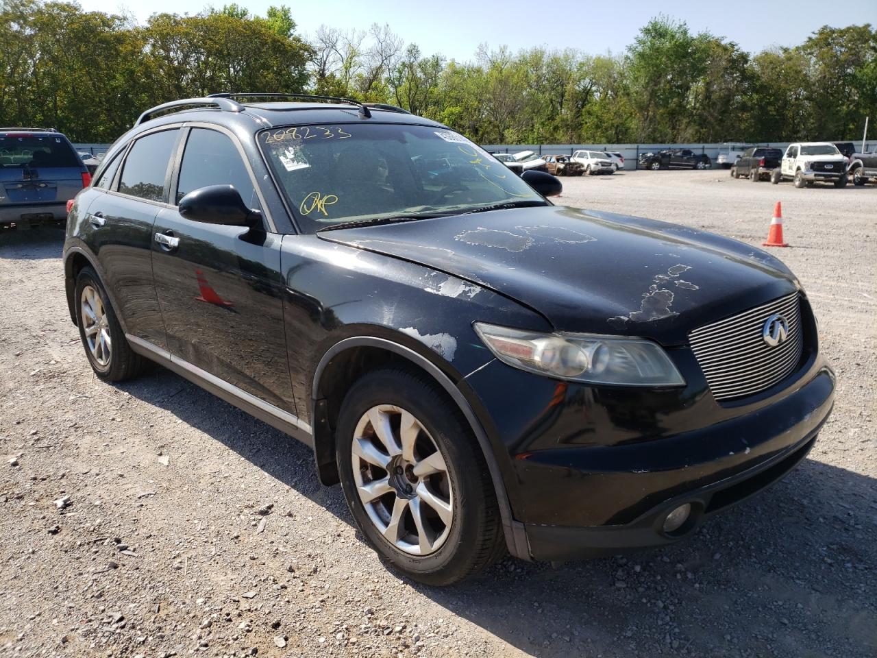 Photo 14 from auction – 2007 INFINITI FX35 with VIN JNRAS08W87X208233
