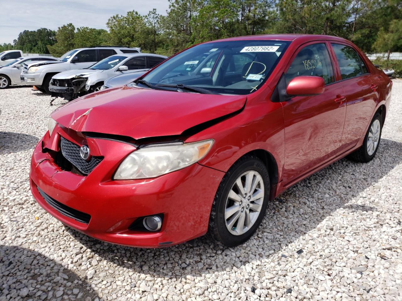 Photo 2 from auction – 2010 TOYOTA COROLLA BA with VIN 1NXBU4EE2AZ323593