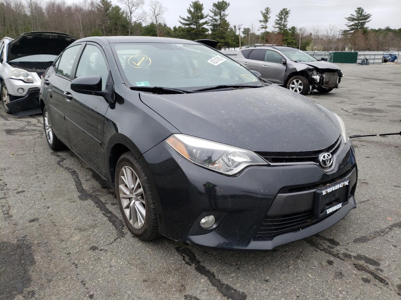 TOYOTA COROLLA L 2015 with VIN 2T1BURHE4FC273880 - Photo from auction
