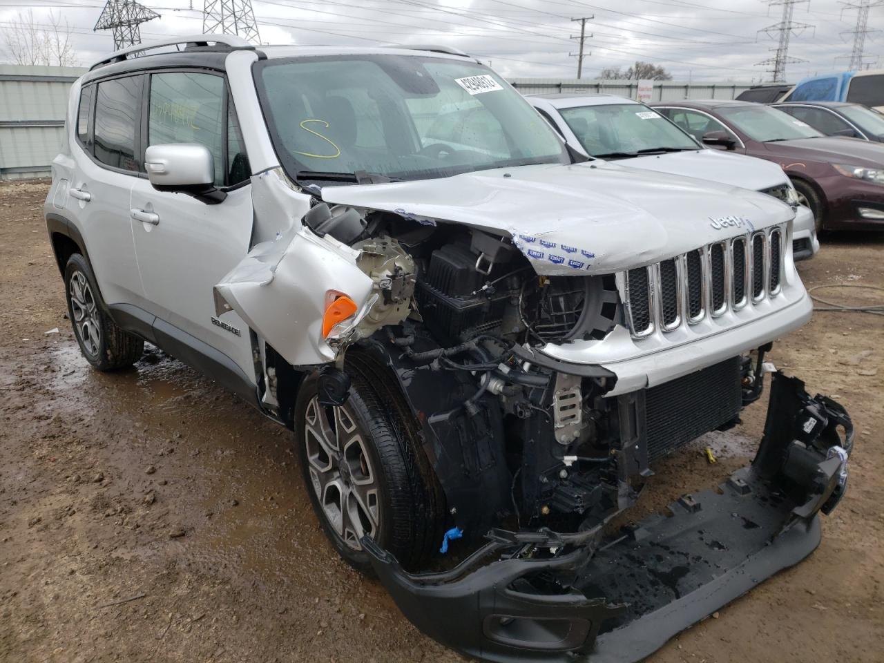 Photo 1 from auction – 2016 JEEP RENEGADE L with VIN ZACCJBDT3GPD35395