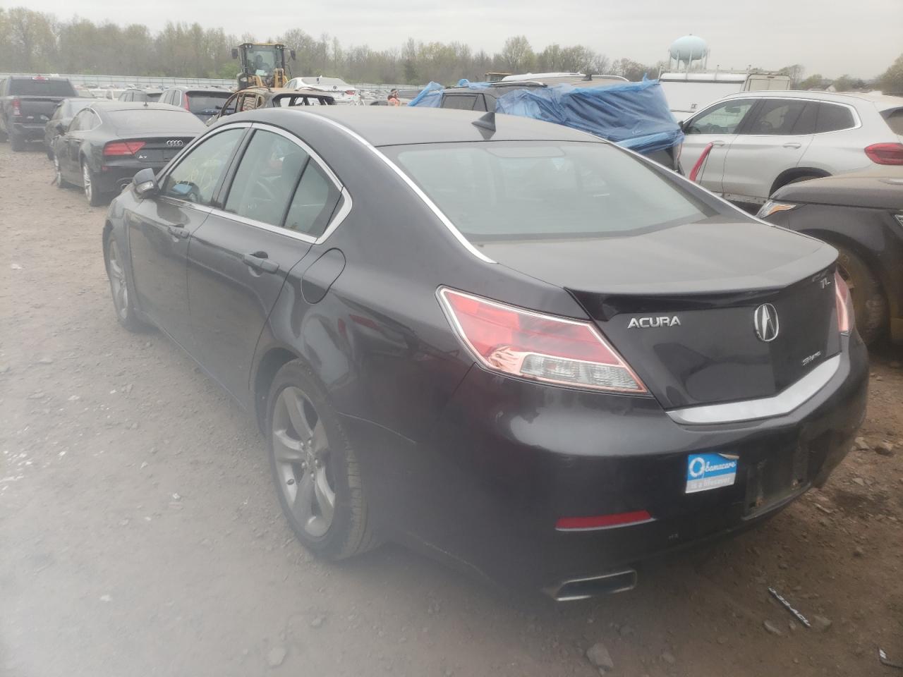Photo 3 from auction – 2012 ACURA TL with VIN 19UUA9F5XCA012226