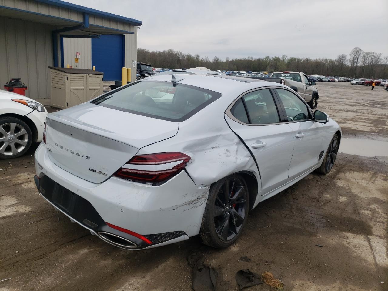 Photo 4 from auction – 2022 GENESIS G70 BASE with VIN KMTG54TE1NU096706