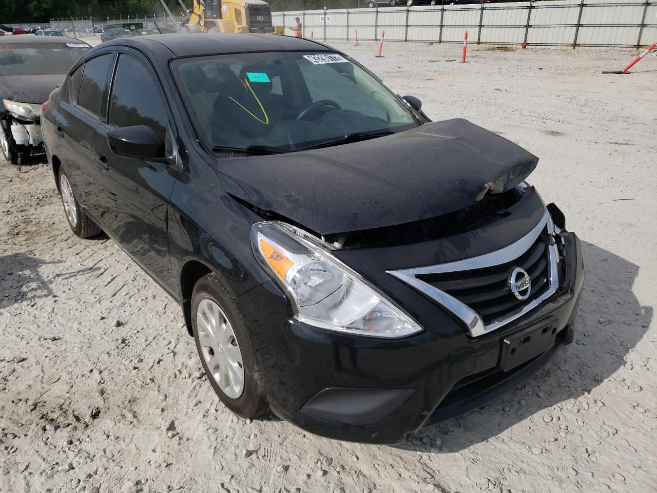 NISSAN VERSA S 2019 with VIN 3N1CN7AP4KL809223 - Photo from auction