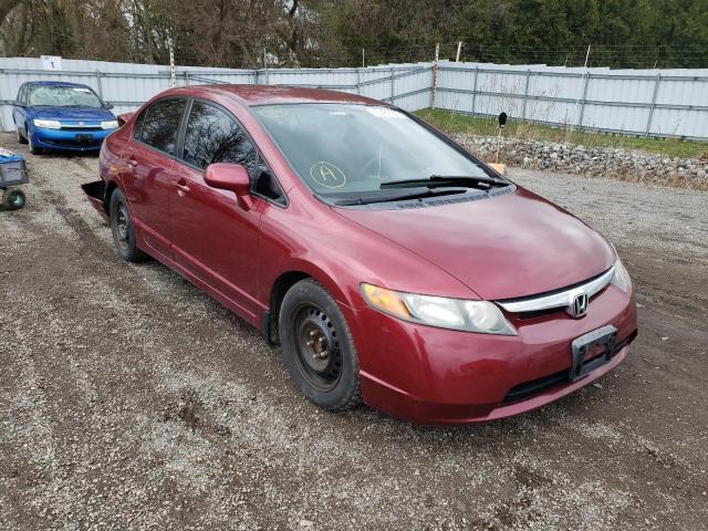 Photo 1 from auction – 2007 HONDA CIVIC LX with VIN 2HGFA16577H022973