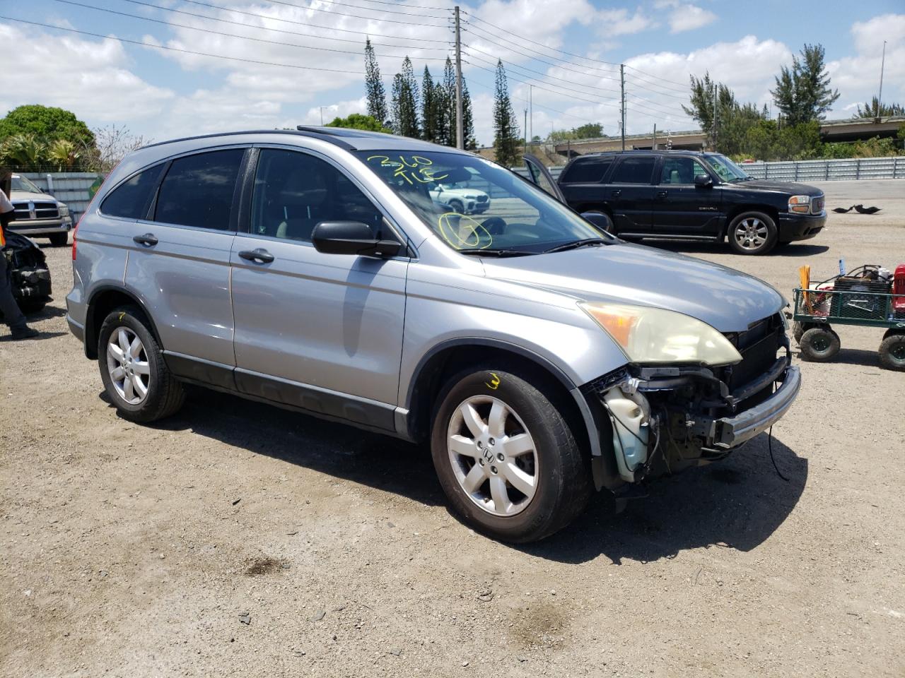 HONDA CR-V EX 2008 with VIN 3CZRE38548G704925 - Photo from auction