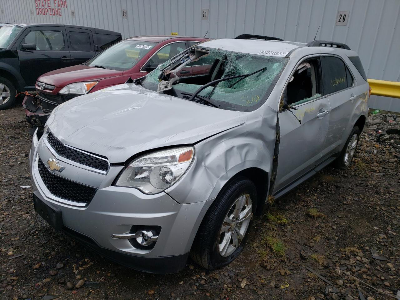 Photo 2 from auction – 2013 CHEVROLET EQUINOX LT with VIN 1GNFLNEK6DZ113050