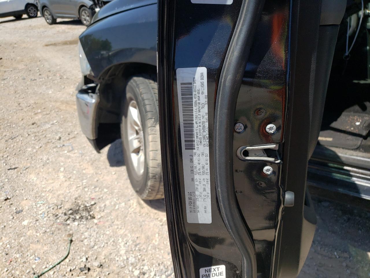 Photo 10 from auction – 2017 RAM 1500 SLT with VIN 1C6RR6TT9HS584766