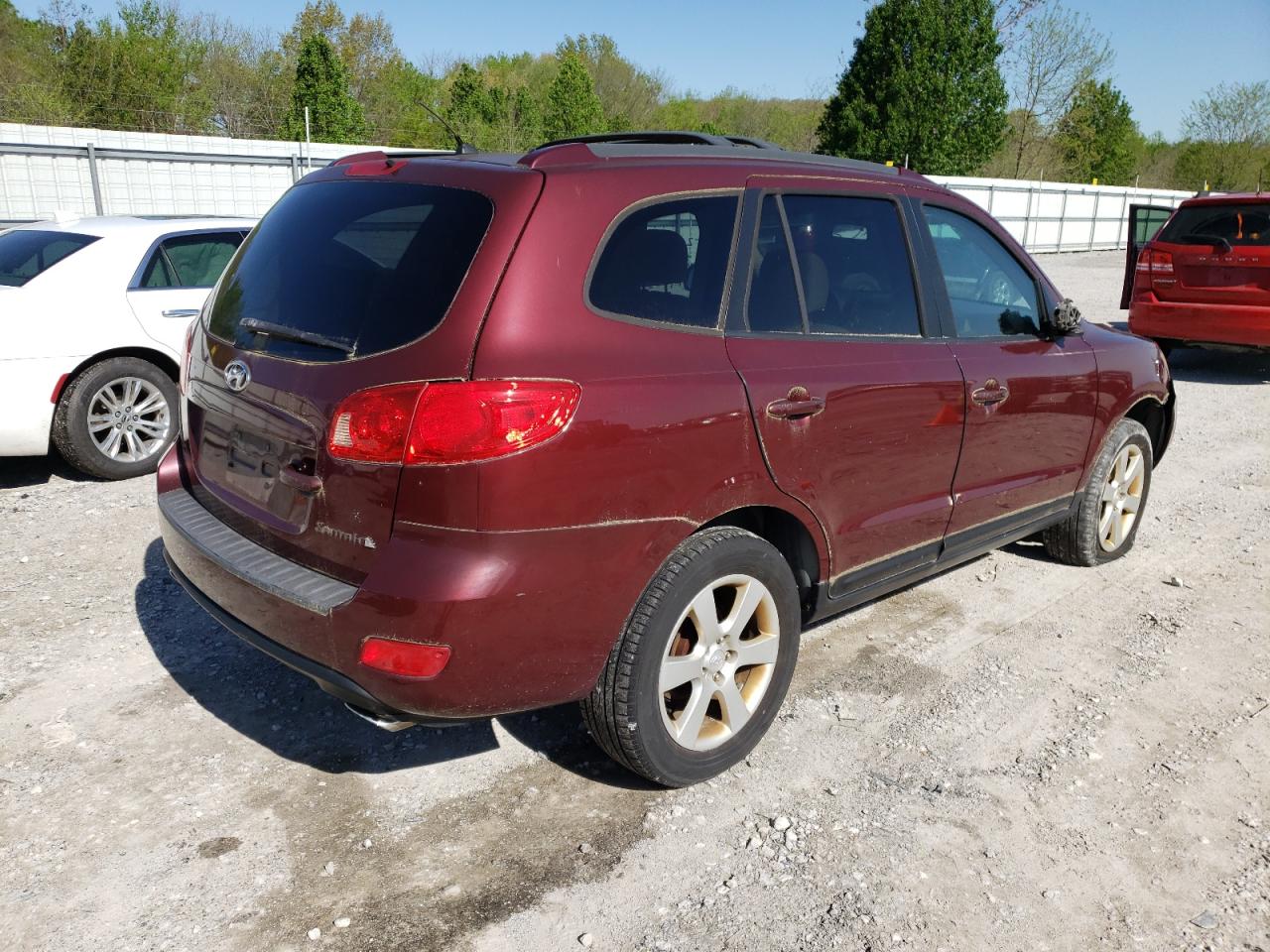 Photo 4 from auction – 2007 HYUNDAI SANTA FE S with VIN 5NMSH13E17H008410