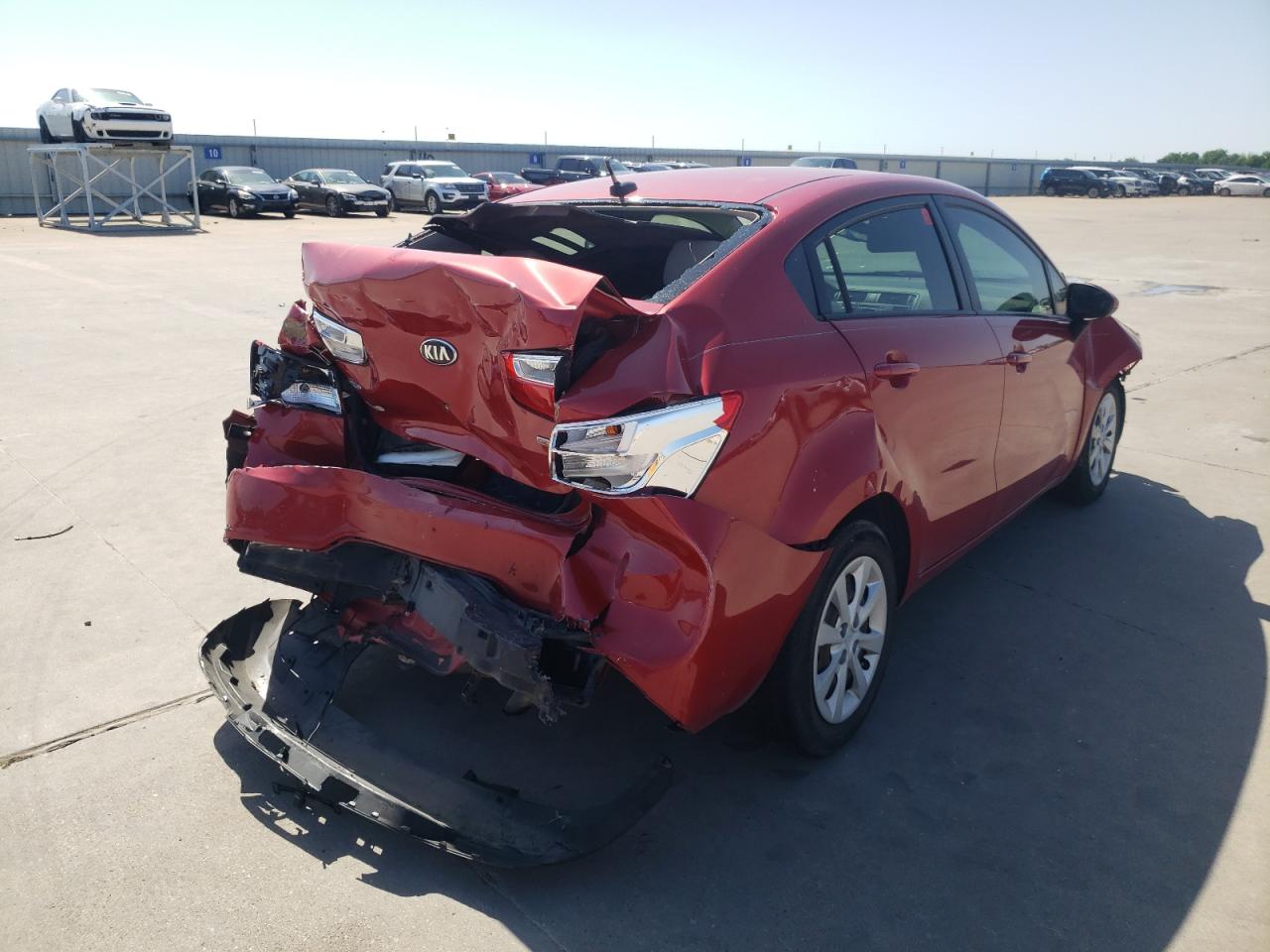 Photo 4 from auction – 2015 KIA RIO LX with VIN KNADM4A38F6453534