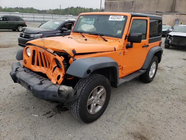 Photo 2 from auction – 2012 JEEP WRANGLER S with VIN 1C4AJWAG8CL239346