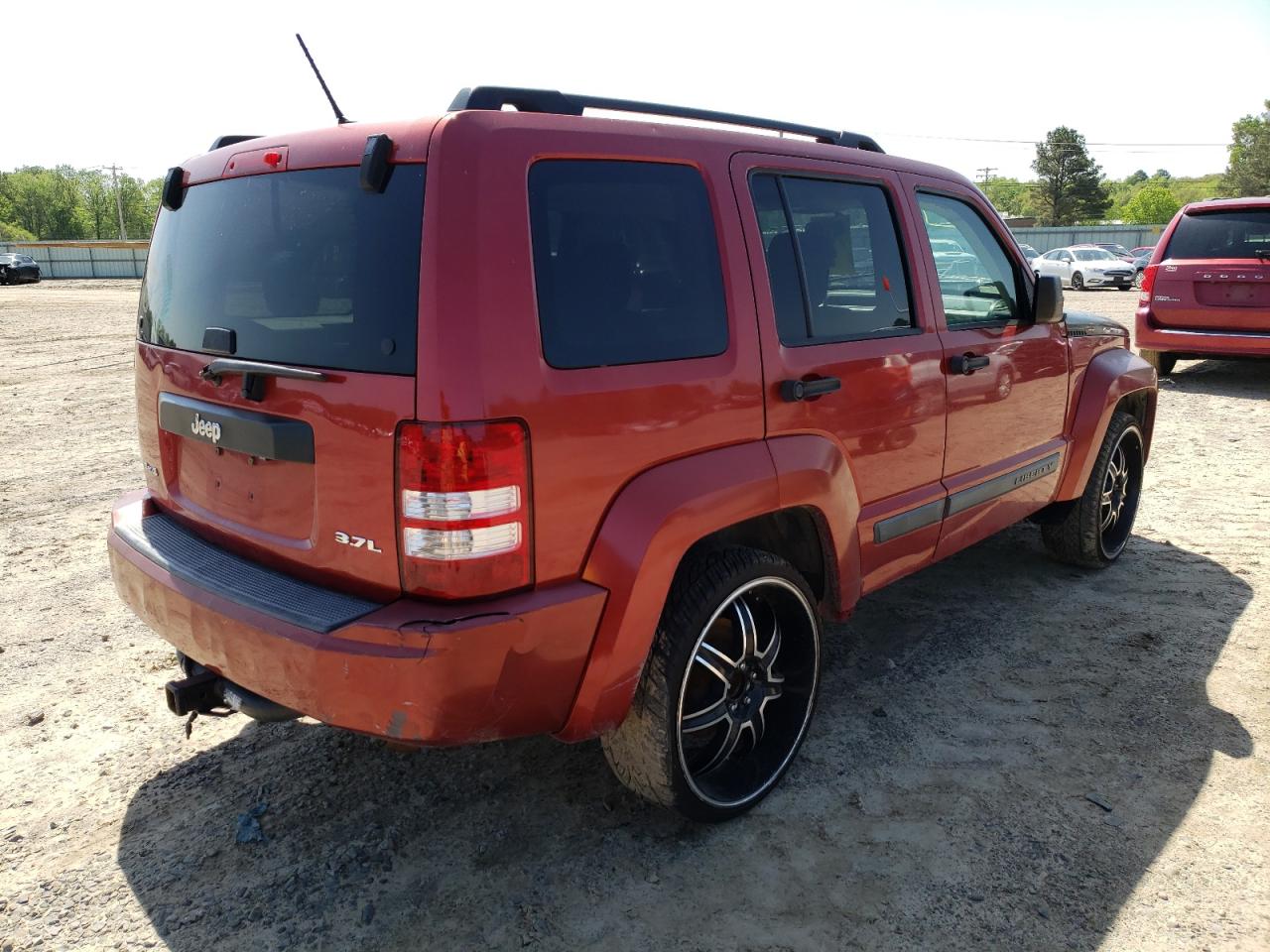 Photo 4 from auction – 2008 JEEP LIBERTY SP with VIN 1J8GN28K68W285600