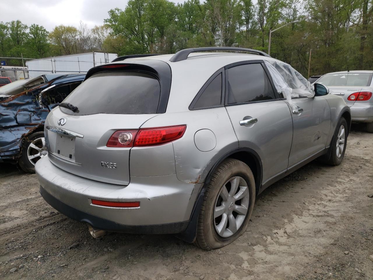 Photo 4 from auction – 2003 INFINITI FX35 with VIN JNRAS08WX3X207482