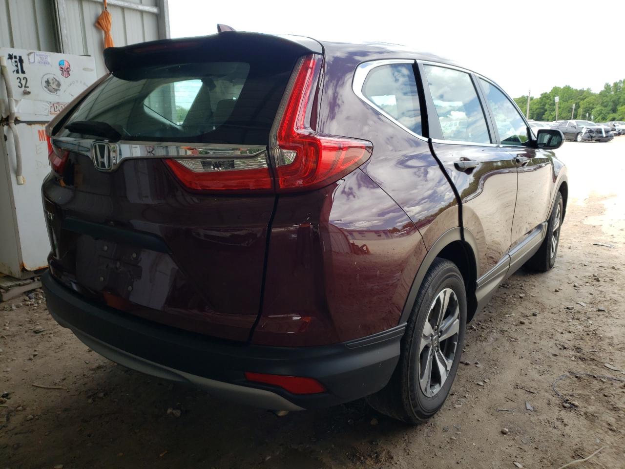 Photo 4 from auction – 2019 HONDA CR-V LX with VIN 2HKRW5H33KH407883