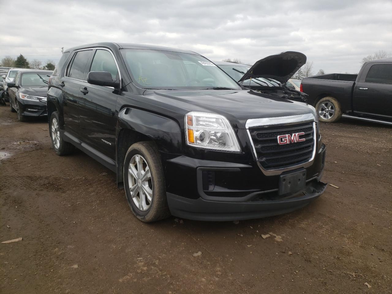 GMC TERRAIN SL 2017 with VIN 2GKALMEK9H6271563 - Photo from auction