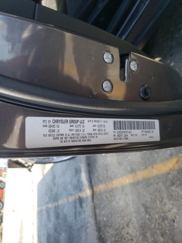 Photo 10 from auction – 2015 DODGE CHALLENGER with VIN 2C3CDZAT0FH711012