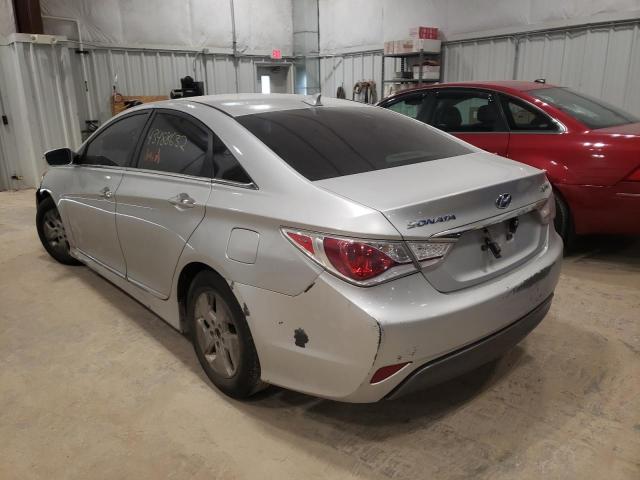 Photo 3 from auction – 2011 HYUNDAI SONATA HYB with VIN KMHEC4A48BA005736