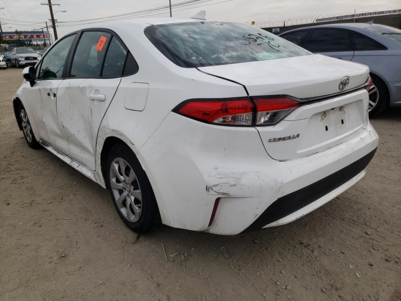 Photo 3 from auction – 2020 TOYOTA COROLLA LE with VIN 5YFEPRAE4LP116442
