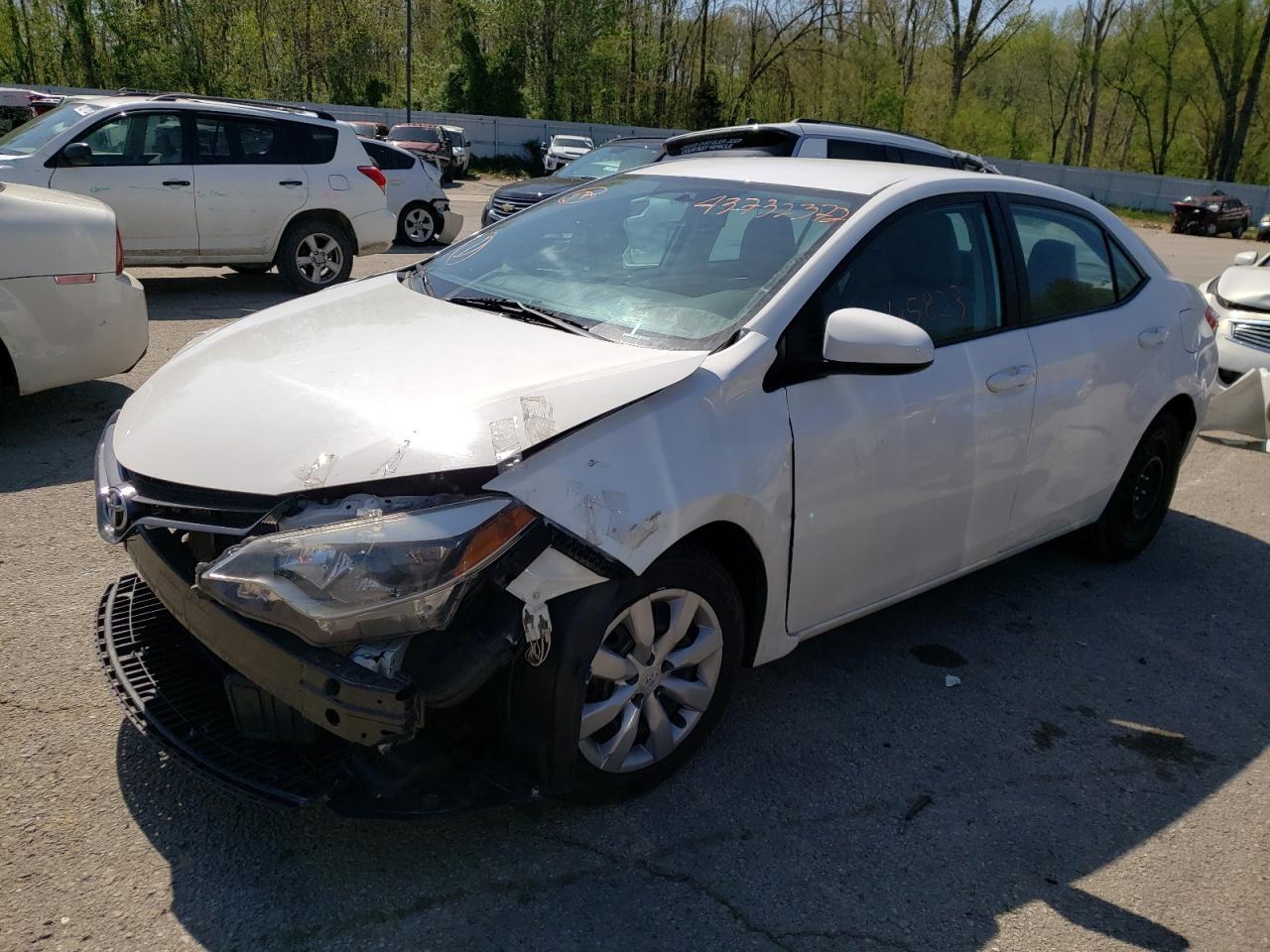 Photo 2 from auction – 2015 TOYOTA COROLLA L with VIN 5YFBURHE9FP302936
