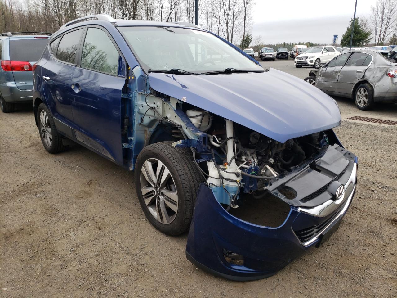 HYUNDAI TUCSON LIM 2015 with VIN KM8JUCAG5FU951295 - Photo from auction