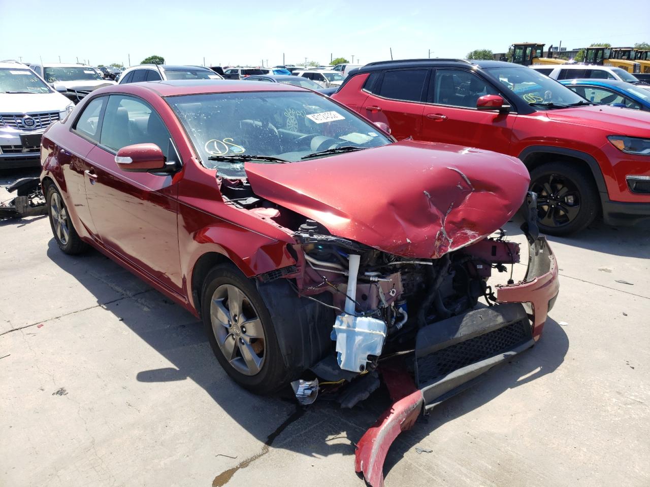 Photo 1 from auction – 2010 KIA FORTE EX with VIN KNAFU6A29A5255782