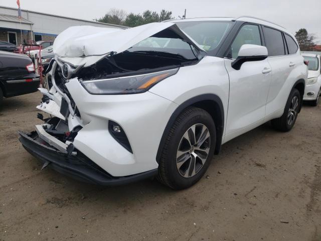Photo 2 from auction – 2022 TOYOTA HIGHLANDER with VIN 5TDGZRBHXNS183486