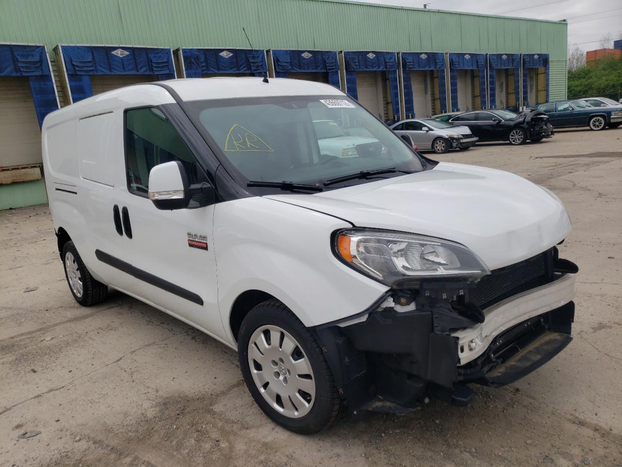 RAM PROMASTER 2015 with VIN ZFBERFBT5F6198458 - Photo from auction