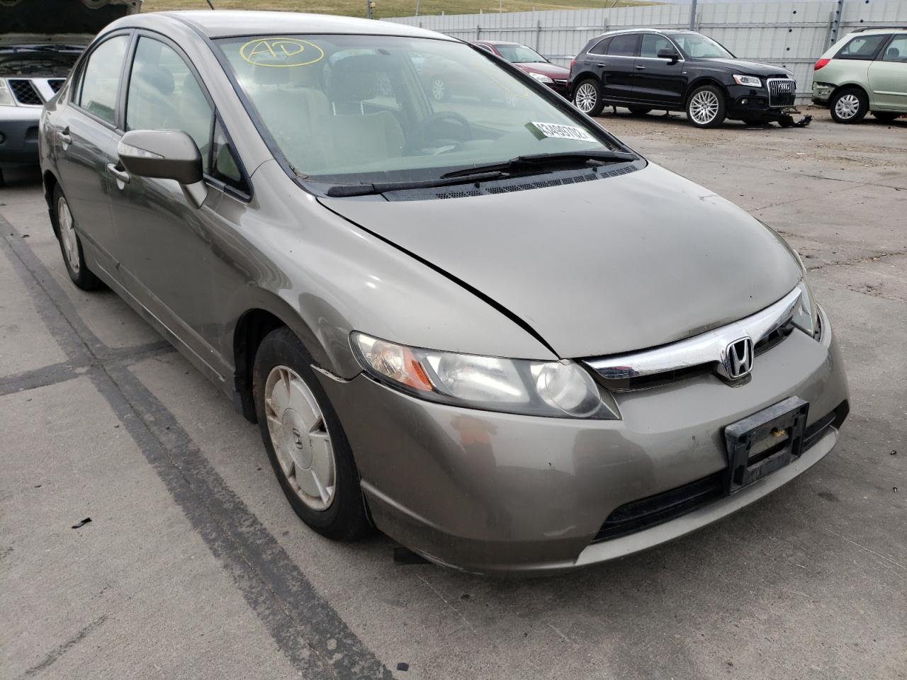 HONDA CIVIC 2007 with VIN JHMFA36297S008662 - Photo from auction