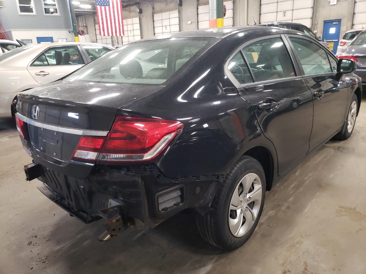 Photo 4 from auction – 2013 HONDA CIVIC with VIN 19XFB2F57DE098010