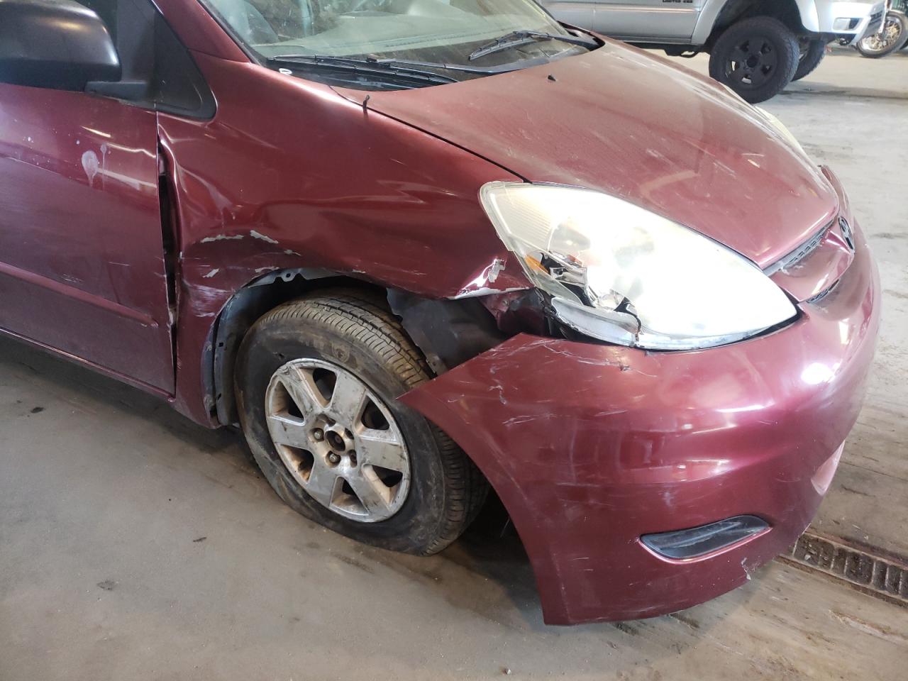 Photo 9 from auction – 2006 TOYOTA SIENNA CE with VIN 5TDZA23C16S563781