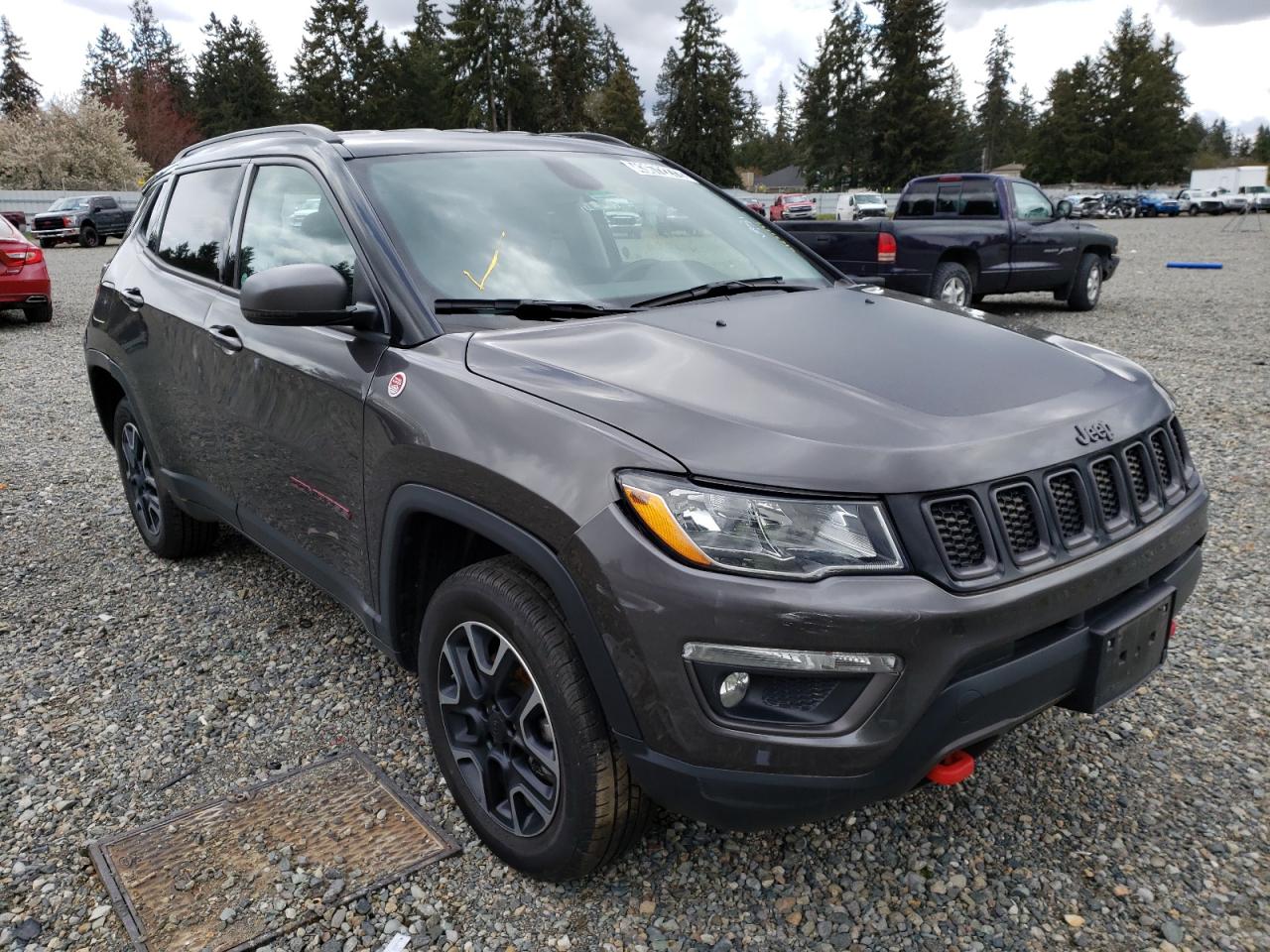 JEEP COMPASS TR 2019 with VIN 3C4NJDDB4KT713009 - Photo from auction