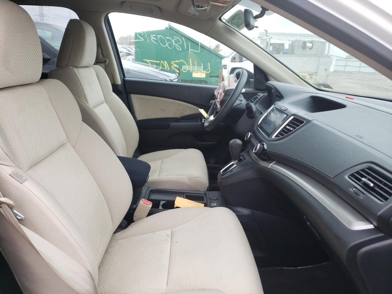 Photo 5 from auction – 2016 HONDA CR-V EX with VIN 5J6RM4H58GL043927