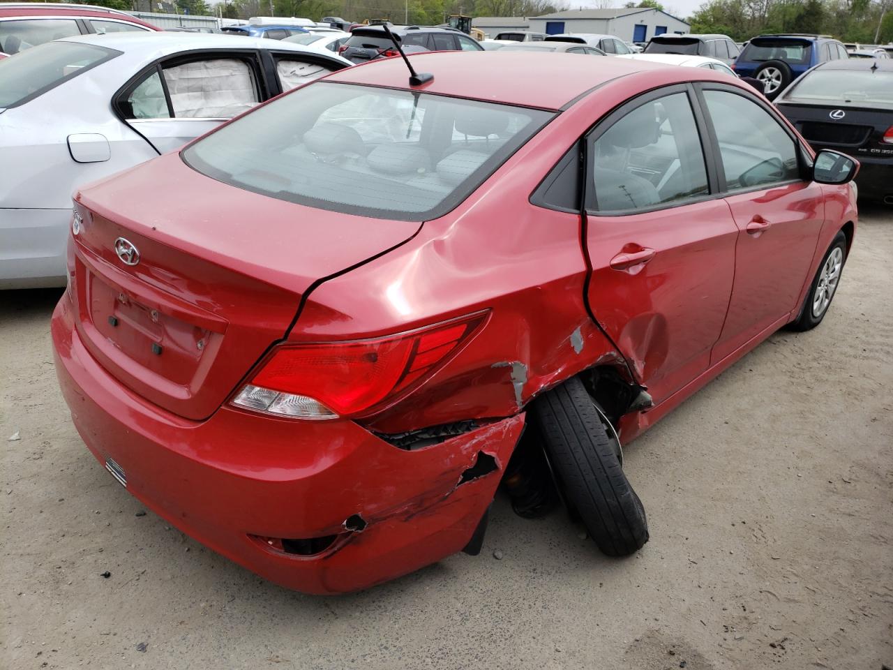 Photo 9 from auction – 2016 HYUNDAI ACCENT SE with VIN KMHCT4AE8GU140012