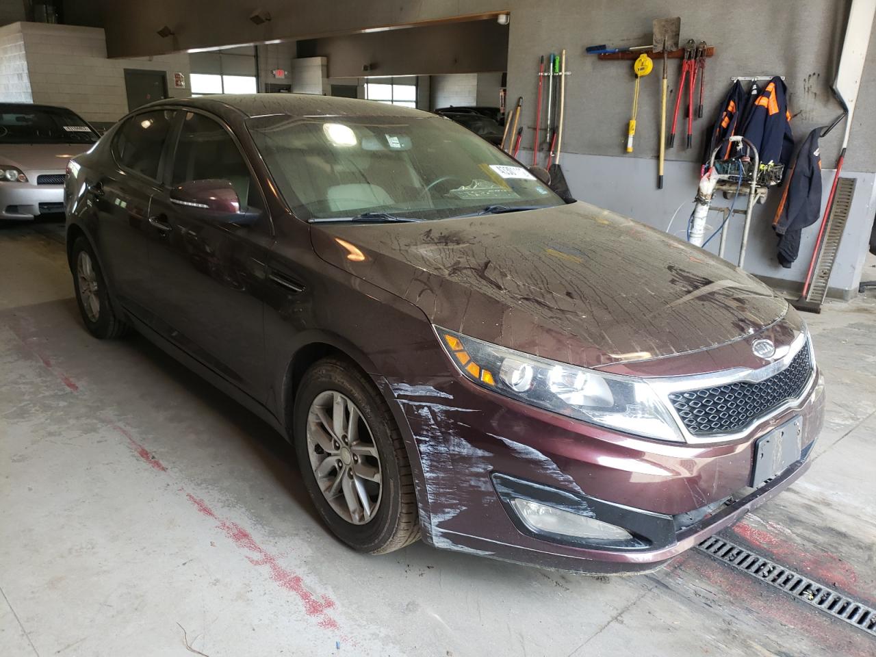 KIA OPTIMA LX 2012 with VIN 5XXGM4A70CG079999 - Photo from auction