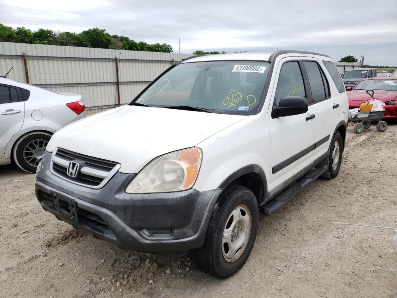 Photo 2 from auction – 2003 HONDA CR-V LX with VIN JHLRD68433C009982