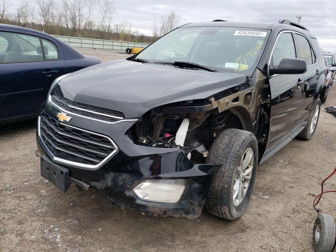 Photo 2 from auction – 2016 CHEVROLET EQUINOX LT with VIN 2GNFLFEK1G6319785
