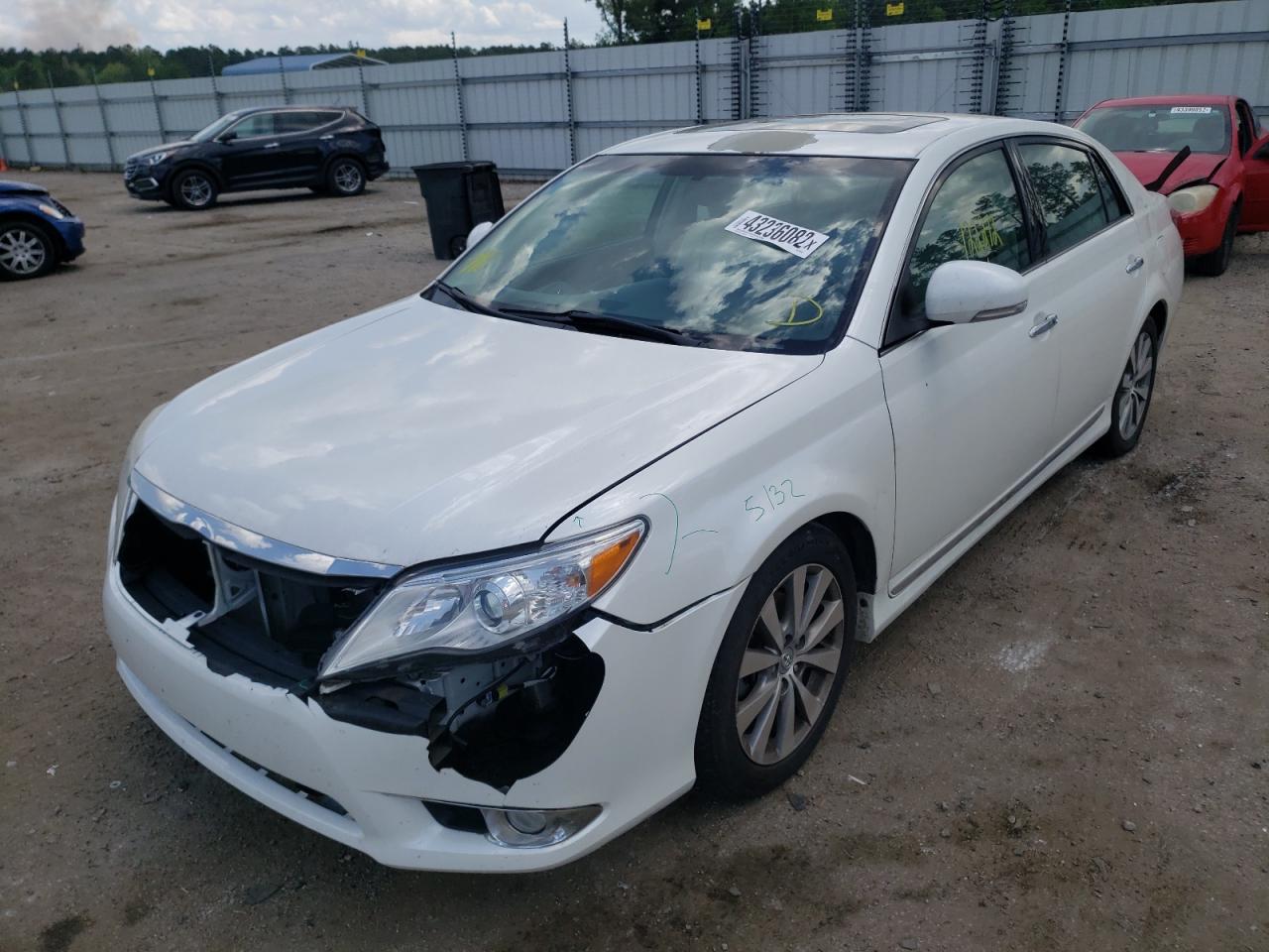 Photo 2 from auction – 2011 TOYOTA AVALON BAS with VIN 4T1BK3DBXBU397658